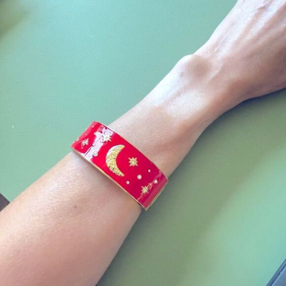 NEW ANN TAYLOR STARS AND MOON BRACELET - Picture 4 of 5